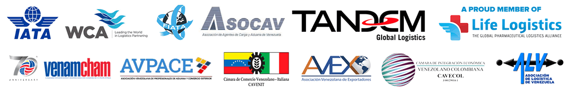 Logos de organizaciones de Comercio Exterior